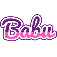 Babu cheerful logo