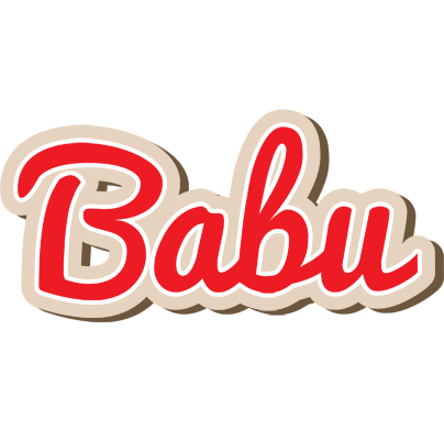 Babu chocolate logo