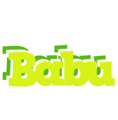 Babu citrus logo