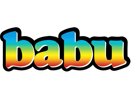 Babu color logo