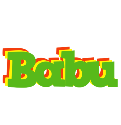 Babu crocodile logo
