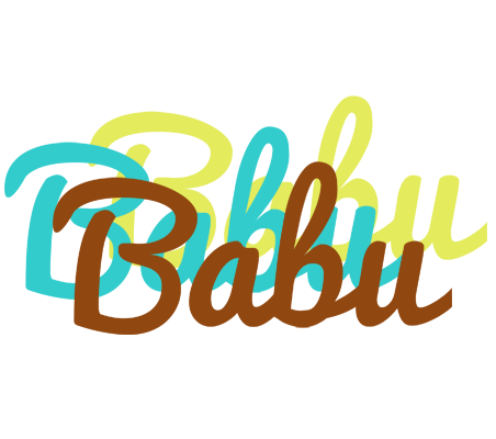Babu cupcake logo