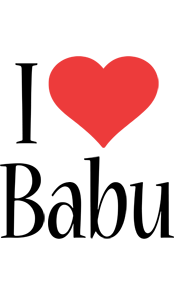Babu i-love logo