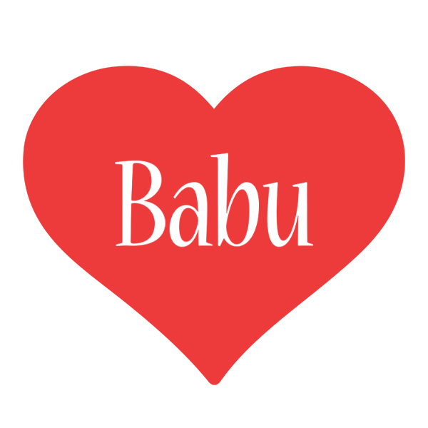 Babu love logo