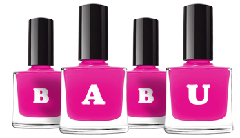 Babu nails logo