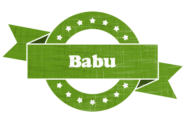 Babu natural logo