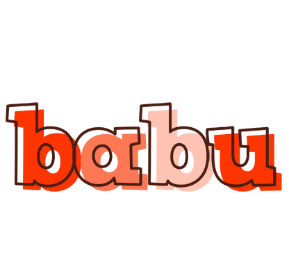 Babu paint logo