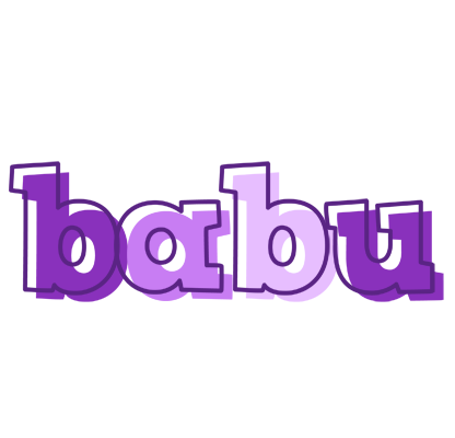 Babu sensual logo