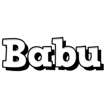 Babu snowing logo