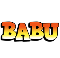 Babu sunset logo