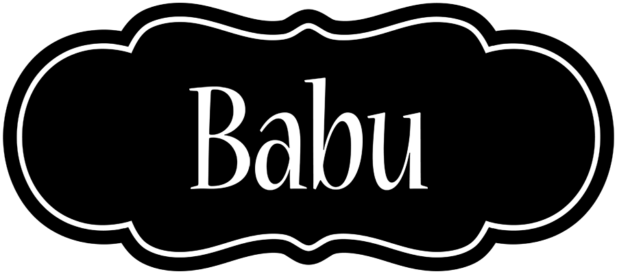 Babu welcome logo