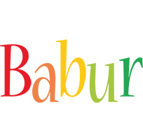 Babur birthday logo