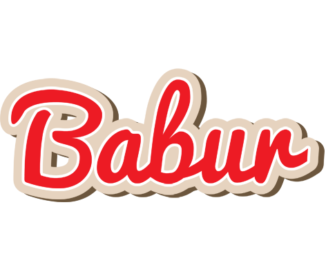 Babur chocolate logo