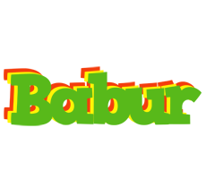 Babur crocodile logo