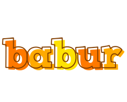 Babur desert logo