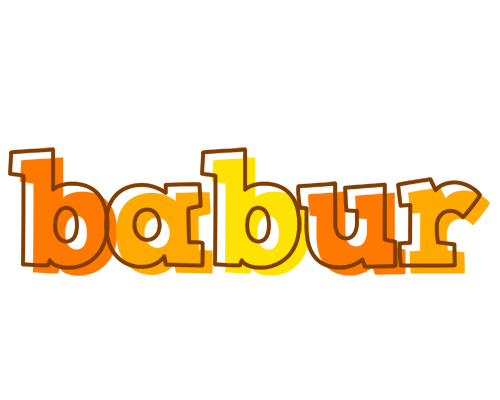Babur desert logo