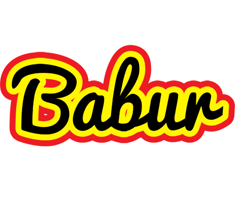 Babur flaming logo
