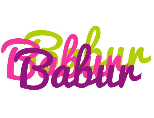 Babur flowers logo