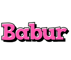 Babur girlish logo