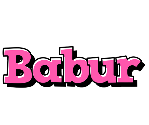 Babur girlish logo