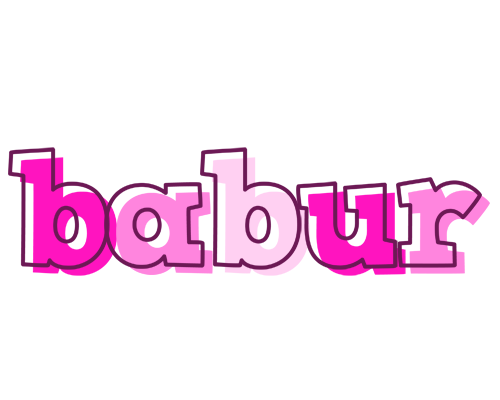 Babur hello logo