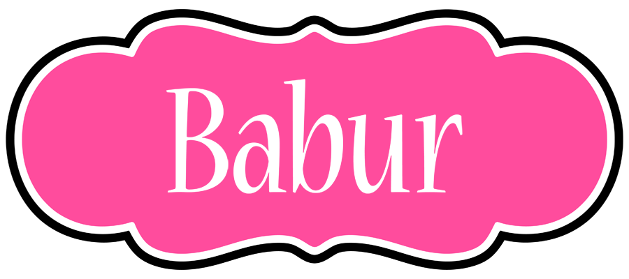 Babur invitation logo