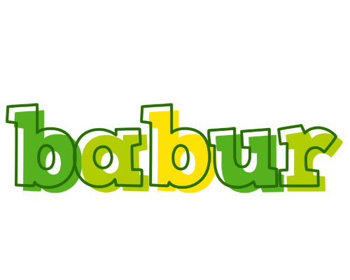 Babur juice logo