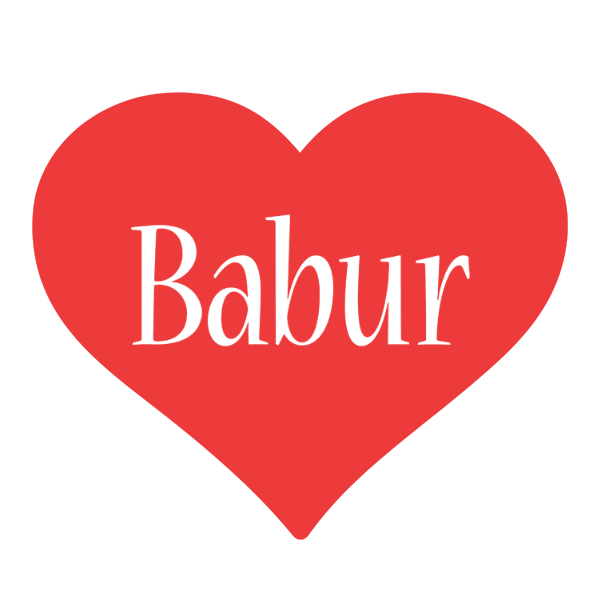 Babur love logo