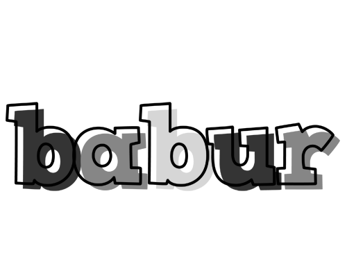 Babur night logo