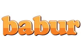 Babur orange logo