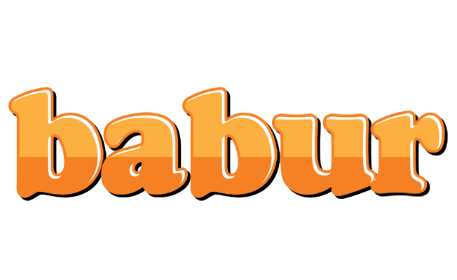 Babur orange logo