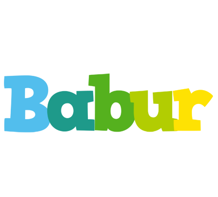 Babur rainbows logo