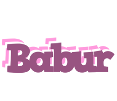 Babur relaxing logo