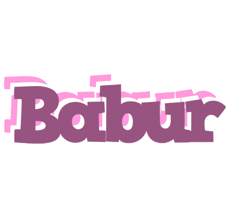 Babur relaxing logo