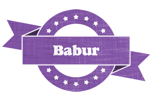 Babur royal logo