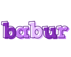 Babur sensual logo