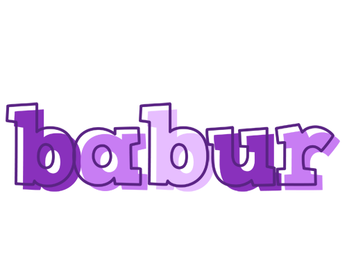 Babur sensual logo