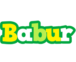 Babur soccer logo