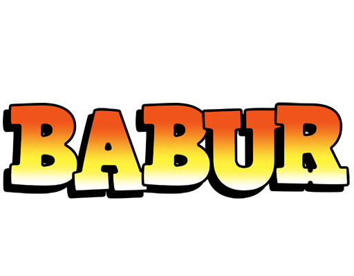 Babur sunset logo