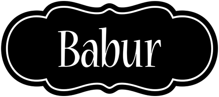 Babur welcome logo