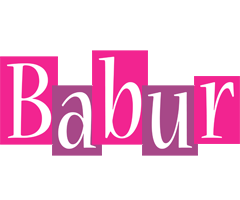 Babur whine logo