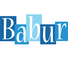 Babur winter logo