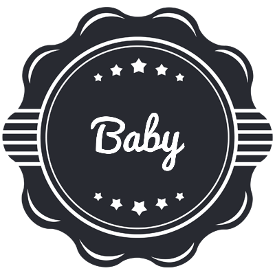 Baby badge logo