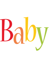 Baby birthday logo