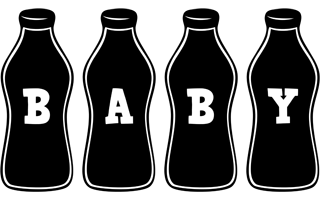 Baby bottle logo
