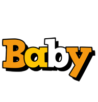 Baby cartoon logo