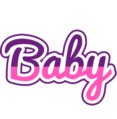 Baby cheerful logo