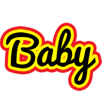 Baby flaming logo