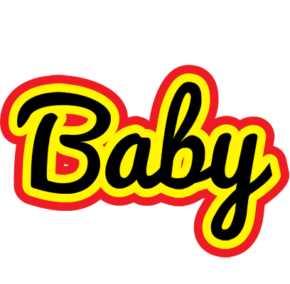 Baby flaming logo
