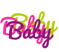 Baby flowers logo